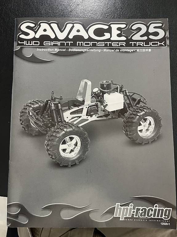 HPI Modellismo RC: HPI Savage 25 voiture télécommandée thermique – Usato da Grandson venduto da micha40 4