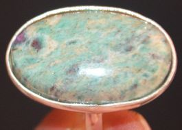 Ring L-4287 – Rubin in Fuchsit – 18mm Innendurchmesser