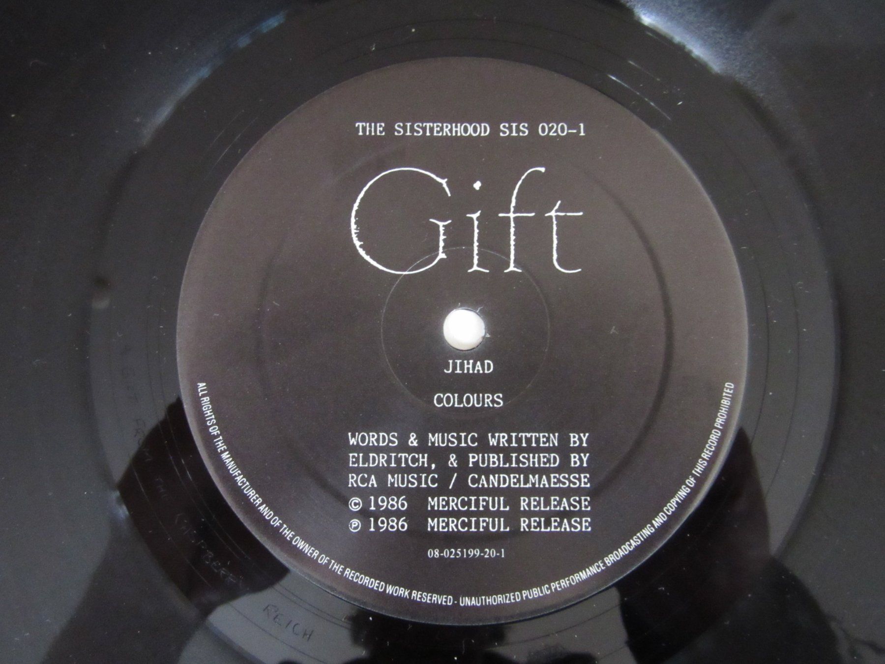 Dischi in vinile: Langspielplatte "THE SISTERHOOD" - GIFT – Usato da Degersheim venduto da Tforelle 3