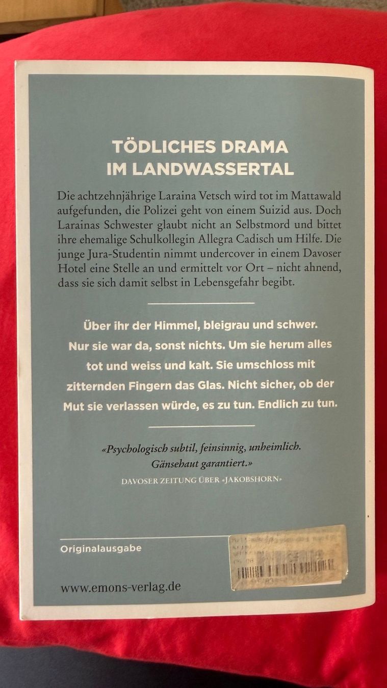 Libri: Silvia Götschi - Krimi - Mattawald – Usato da Samedan venduto da Gischpel25 1