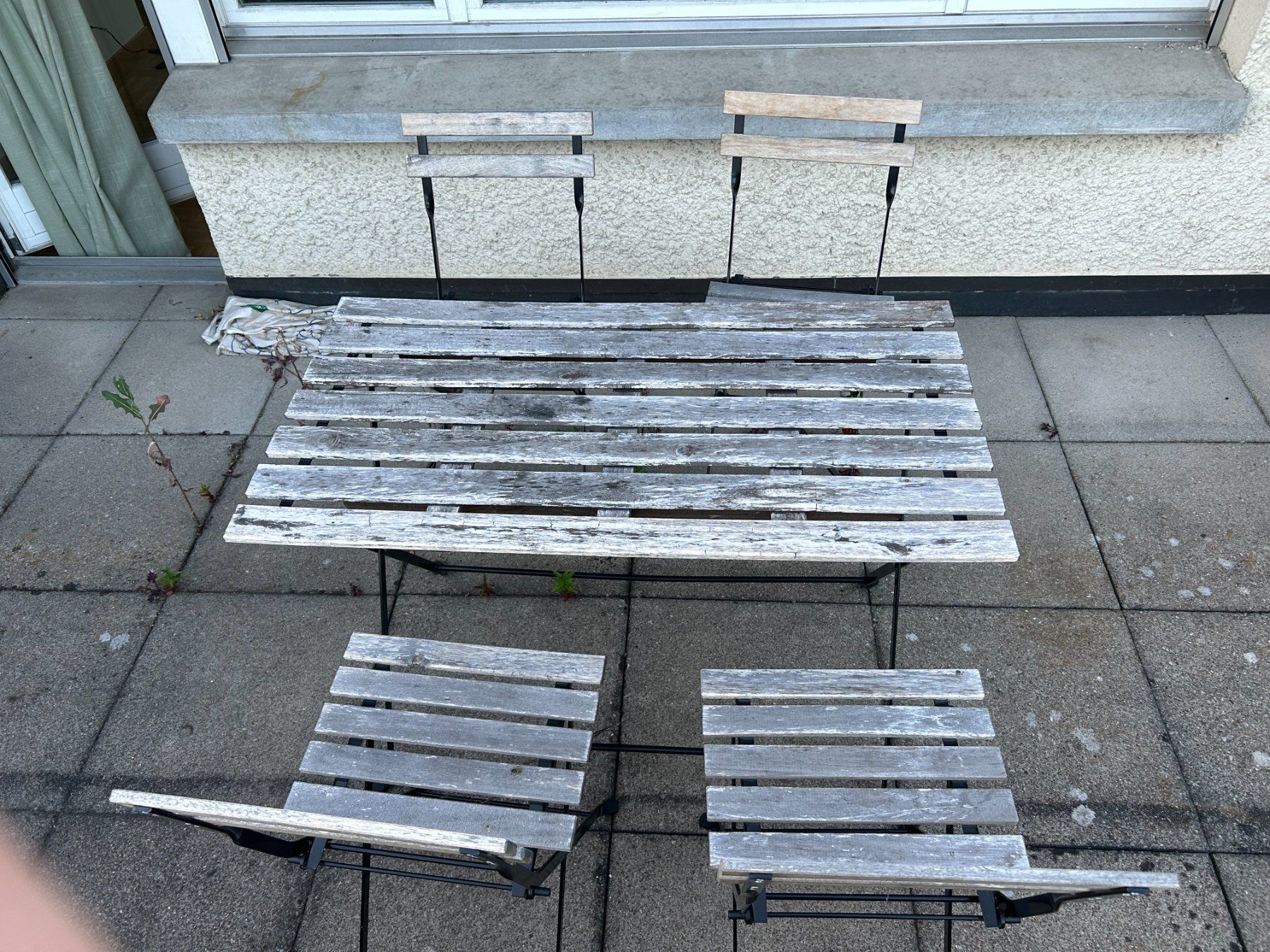 Ikea Set di tavolo e panche: IKEA Gartentisch mit 4 Stühlen (TÄRNÖ) – Usato da Ebnat-Kappel venduto da tgif18 4