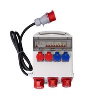 Ekström Baustromverteiler 2x T13, 2x T25, 1x CEE32A, 2x CEE1