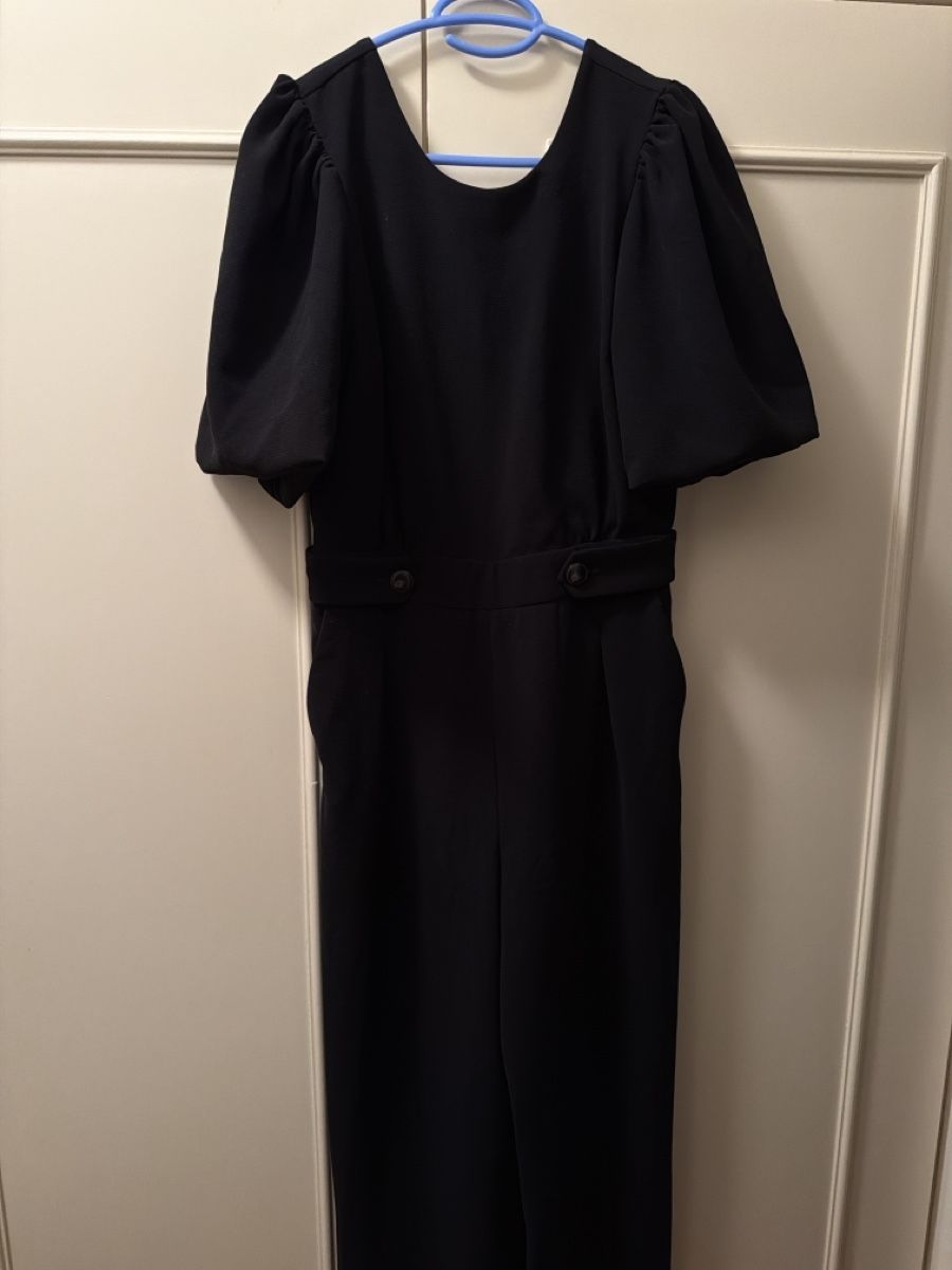 Sezane Jumpsuits: Combinaison noire Sézane T40 – Gebraucht aus Lausanne von Pascal9999