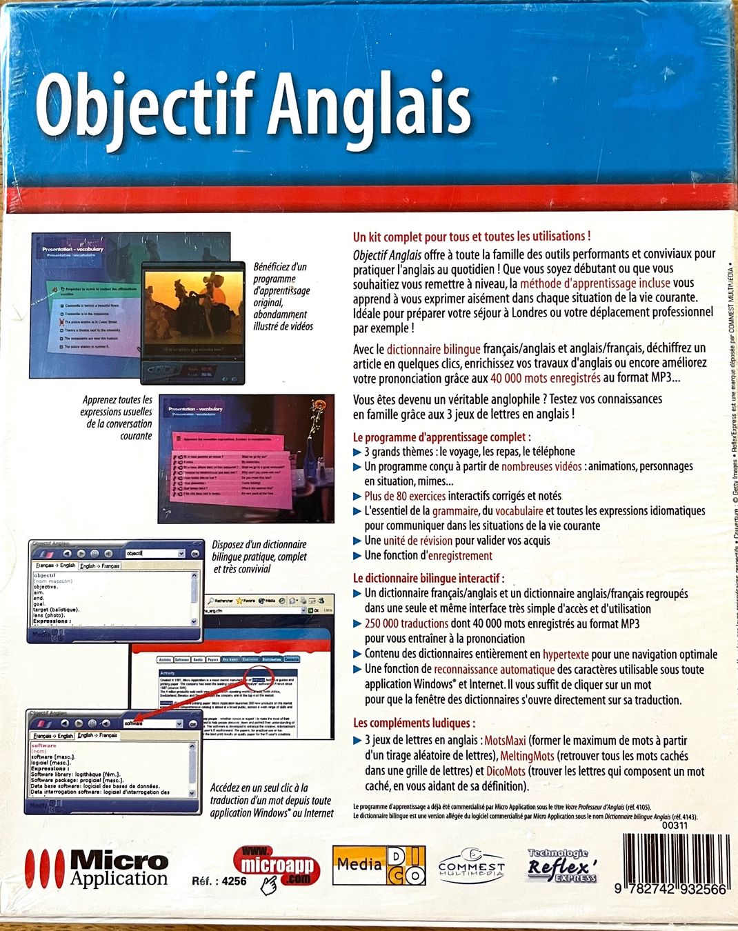 CD: Objectif Anglais - PC/Micro application – Usato da Renan BE venduto da johncactus 1