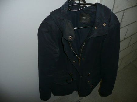 Jacke Zara in Gr. XS in dunkelblau gefüttert