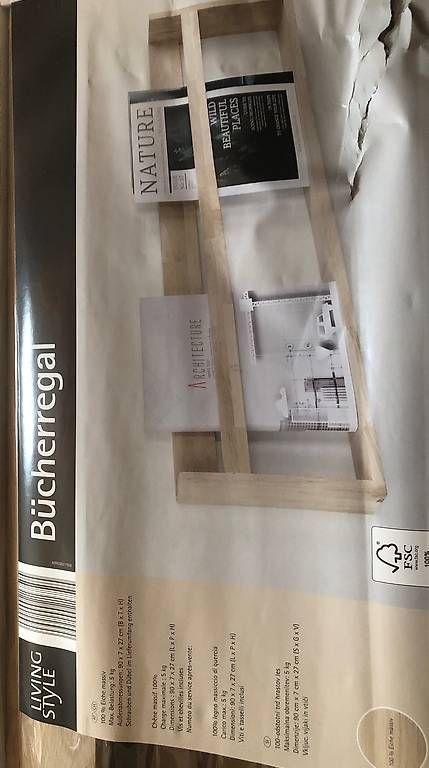 Articoli in legno: Neues originalverpacktes Fotoregal in Eiche – Usato da Langendorf venduto da Felix2017 4