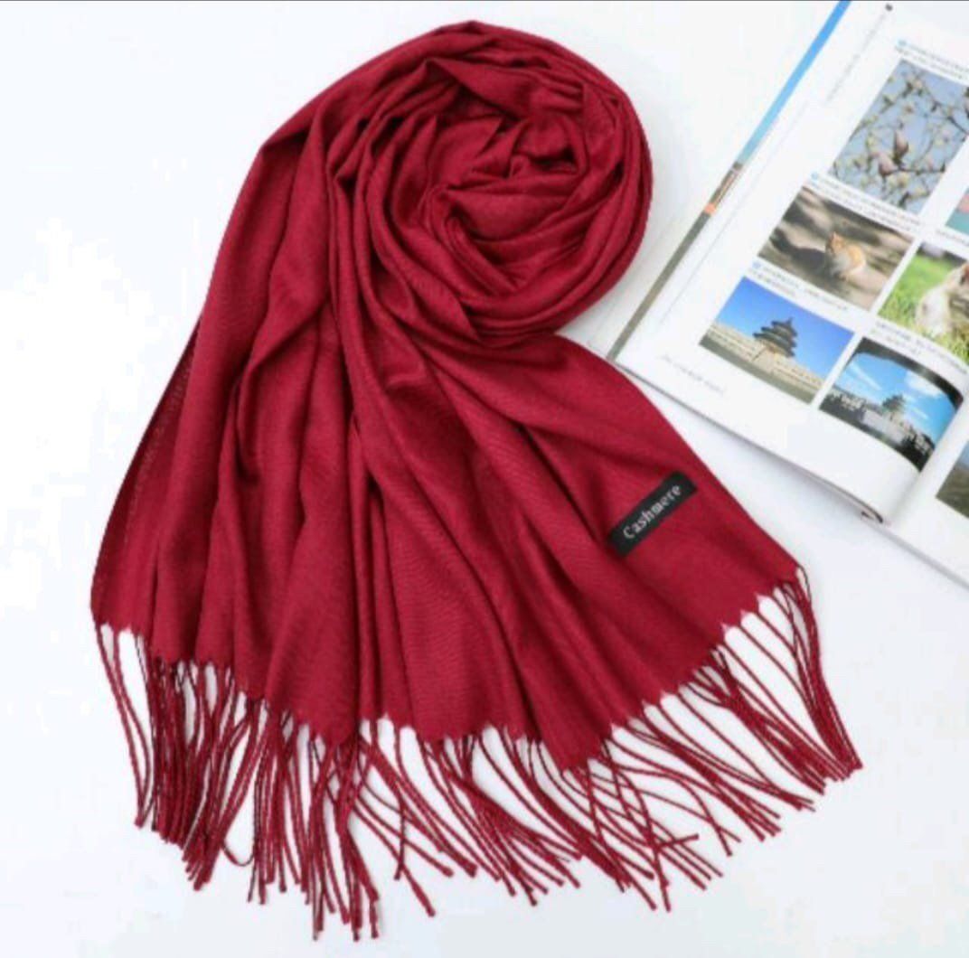 Foulard & Sciarpe: 025 Burgunder Kaschmirschal – Nuovo (secondo la descrizione) da Sion venduto da NoblesOfHelvetia 1