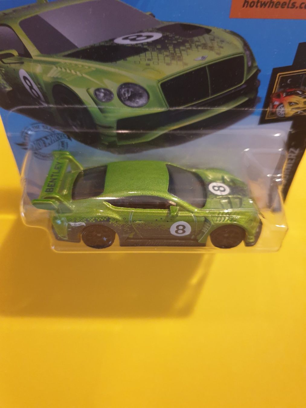 Hot Wheels Modellini d'auto: Hot Wheels 2018 BENTLEY CONTINENTAL GT3 – Nuovo e nell'imballaggio originale da Oftringen venduto da Rotor 2