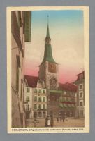 1910, SOLOTHURN, INNENSEITE, BELEBT