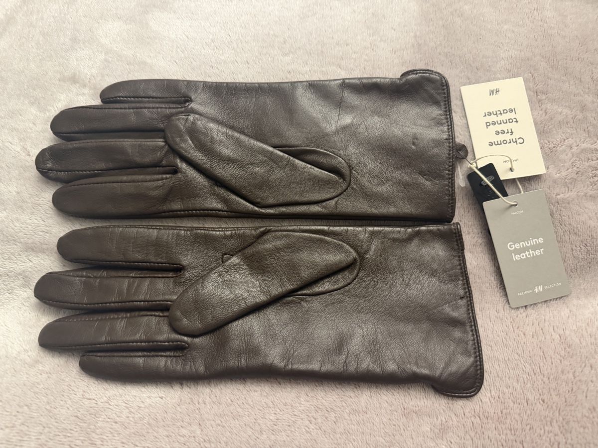 H&M Guanti & manicotti: H&M Lederhandschuhe Gr. M  – Nuovo e nell'imballaggio originale da Wetzikon ZH venduto da tuna83 1