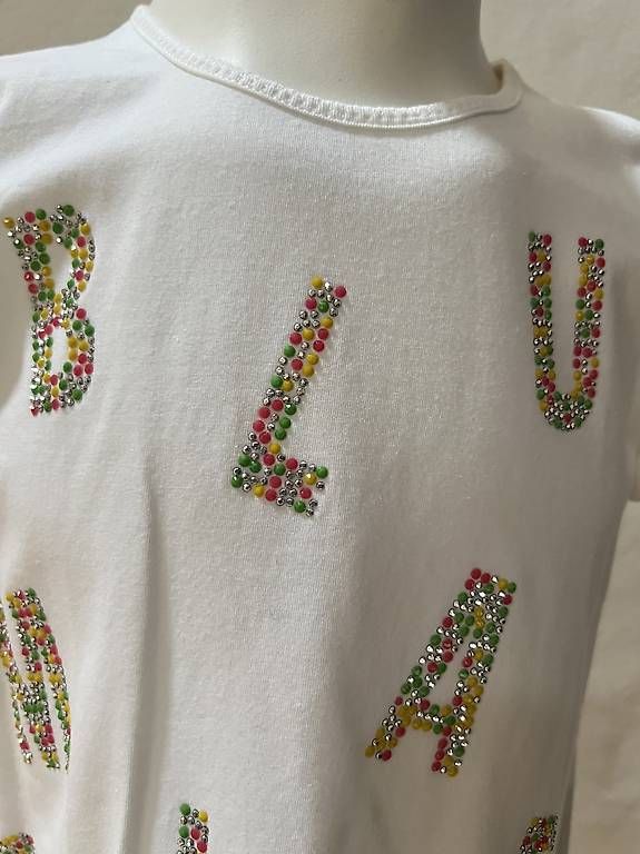 Blusen, T-Shirts & Tops: Bluemarine T-Shirt Gr. 6 J – Gebraucht aus bern von denkalh 1