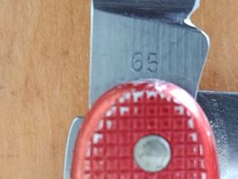 Victorinox / Elser Soldatenmesser Mod.1961 - Rotes Alox 1965