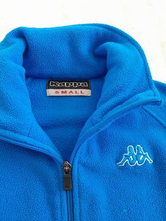 Polaire Kappa bleue, taille S homme - Idéale pour l'hiver