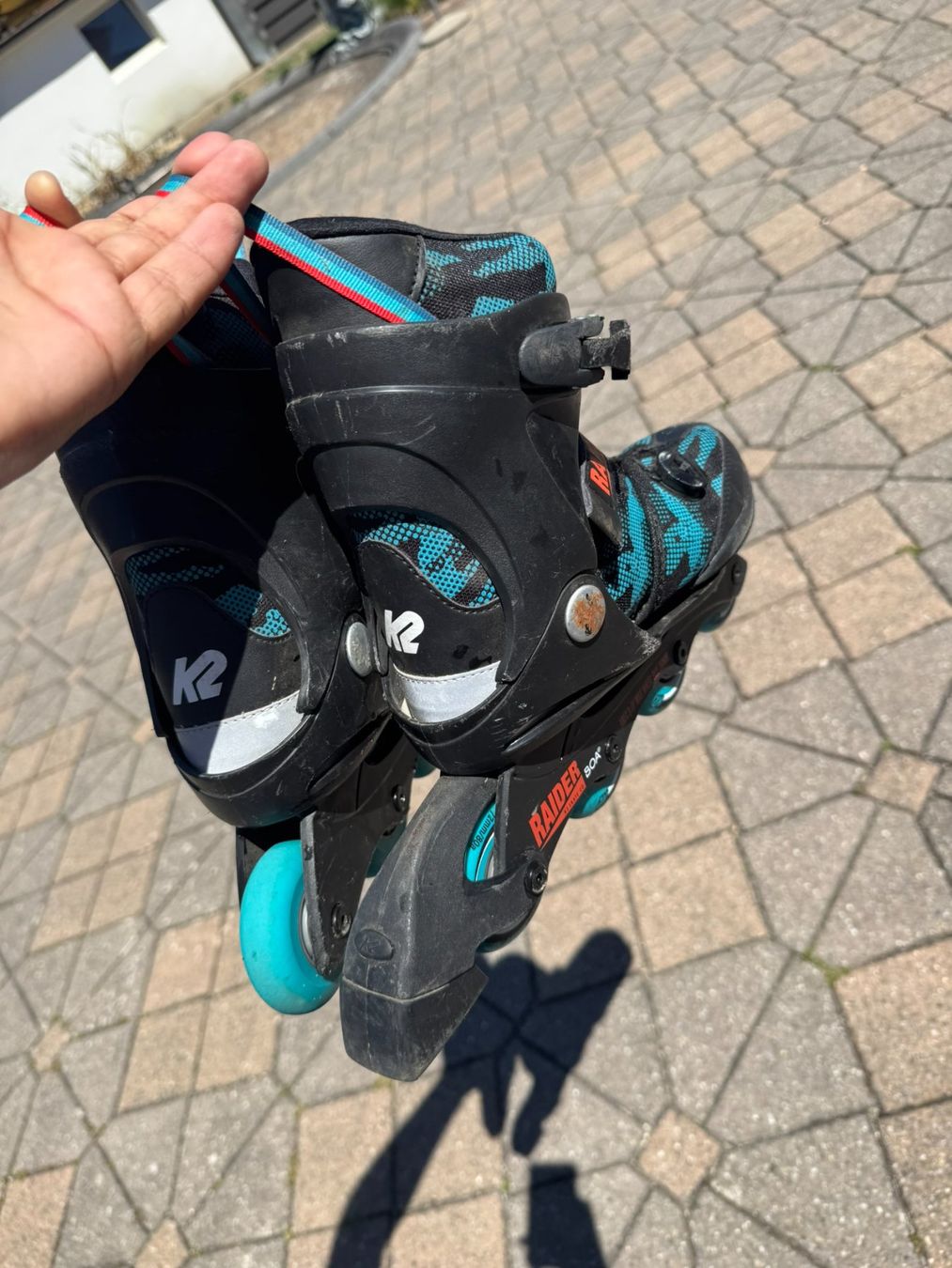 Pattini in linea & Pattini a rotelle: K2 Raider BOA Inlineskates – Usato da Härkingen venduto da Surferin2002 2