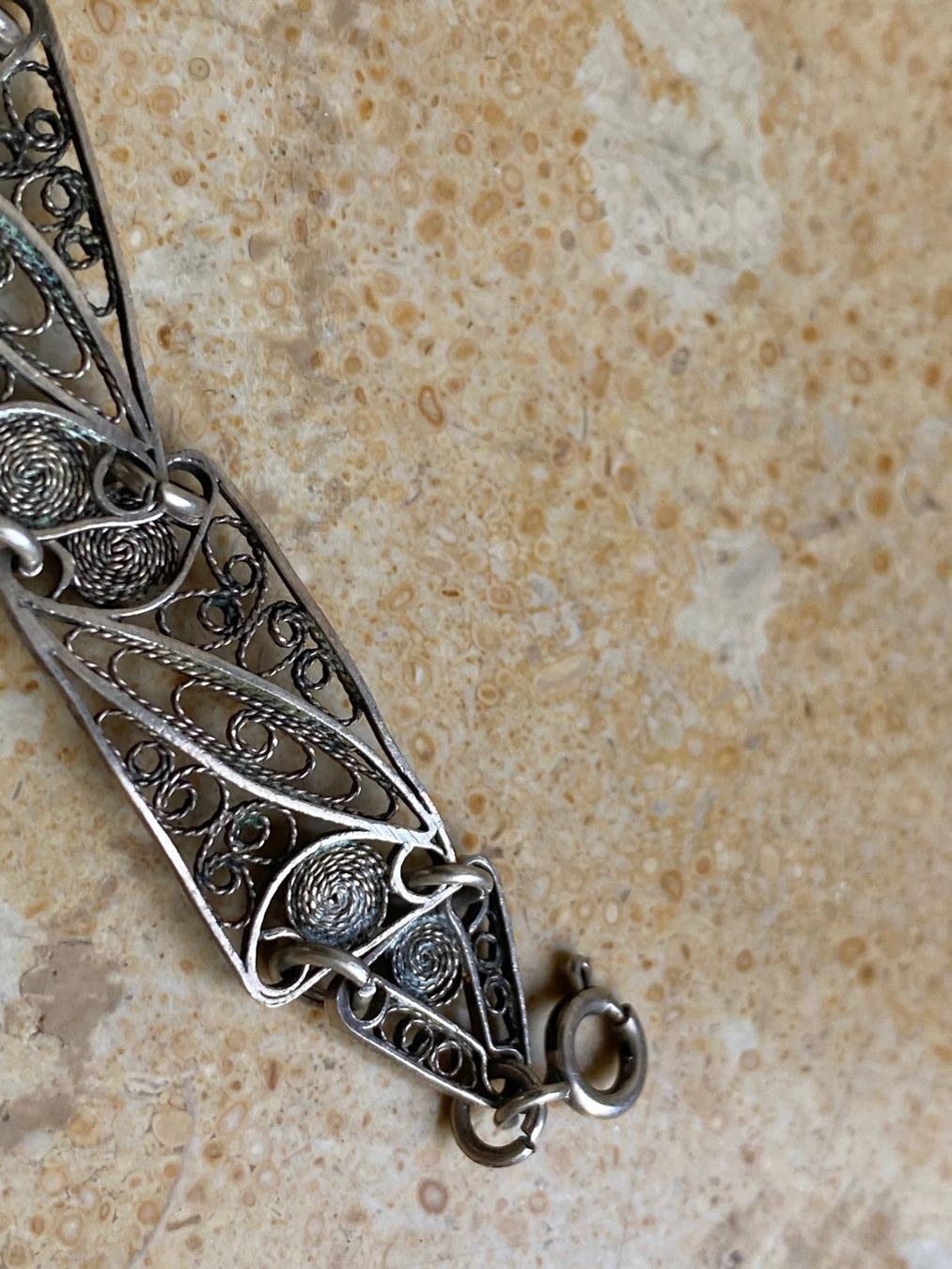 Bracciali & Braccialetti: Vintage Kette, Silber Double, Trachtenarmband – Usato da Dittingen venduto da Bijoubelle 2