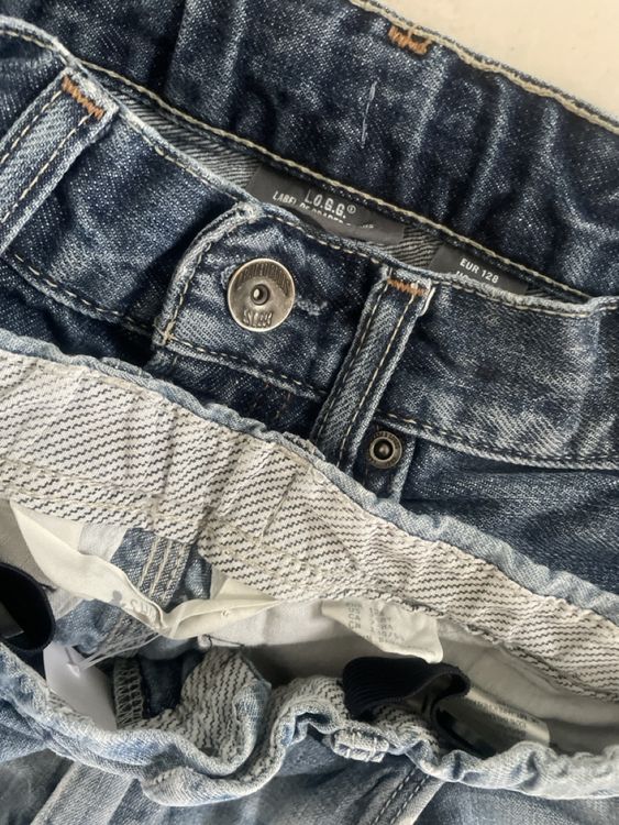 H&M Pantaloni: 2 coole H&M Jeans Shorts Gr.128 – Usato da Obergerlafingen venduto da cabo4 3