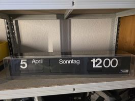 Solari Udine "Dator 6" Klappzahlenuhr
