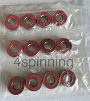 12x Ball Bearings 6x13 x5mm – Type-X – Rubber Shield – NEW
