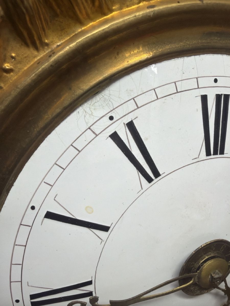 Orologi da terra & Orologi da parete: Ancienne horloge mécanisme à clef – Difettoso da Bôle venduto da K200C 8