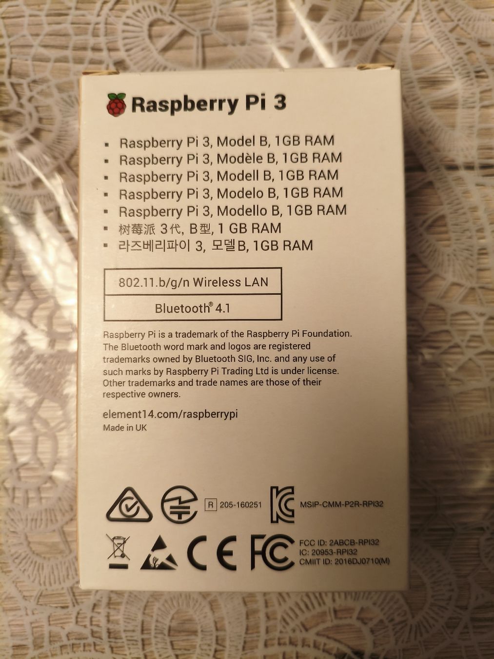 Raspberry Pi Mainboards: Raspberry Pi 3 Model B 1GB – Neu (gemäss Beschreibung) aus Bösingen von Crxdriver64 1