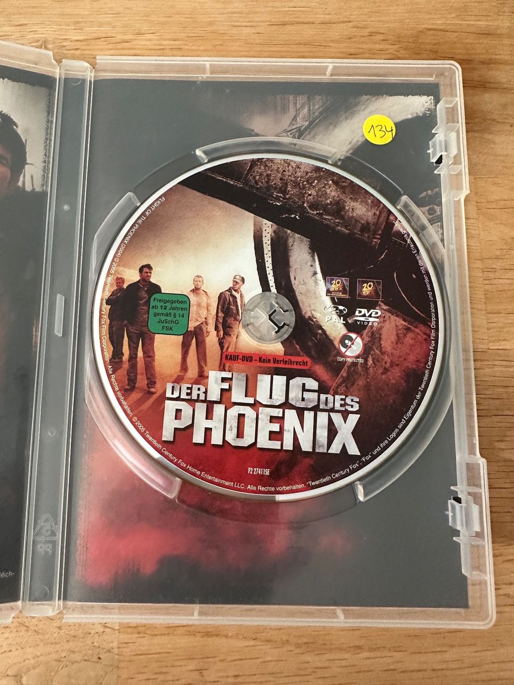 Tutti i DVDs: DVD Der Flug des Phönix – Usato da Kestenholz venduto da Inna09 2