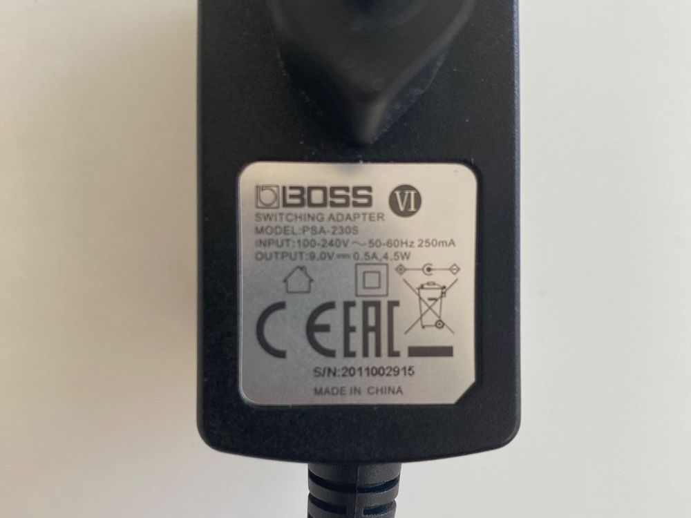 ALIMENTATORE VINTAGE 80 BOSS PSA 230 P - #8222380 - Su Mercatino - Foto 2