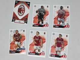 6 Match Attax Champions 2024/2025 "AC Milan"