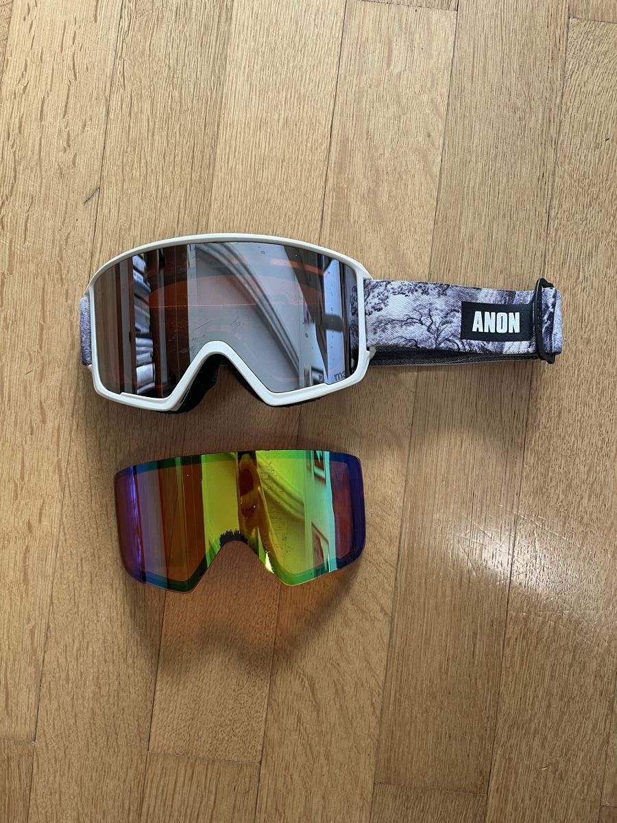 Burton Occhiali & Lenti: Masque de ski Anon M3 blanc – Usato da Bern venduto da pie_mdk2