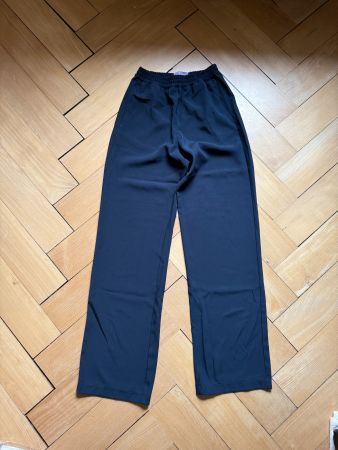 JJXX - High Waist Hose dunkelblau fliessend XS