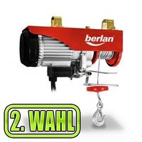 Elektrischer Seilhebezug 250/500kg- 900W Seilzug Seilwinde