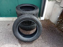 4 pneus Continental EcoContact 6  215 / 55 / R17 comme neufs