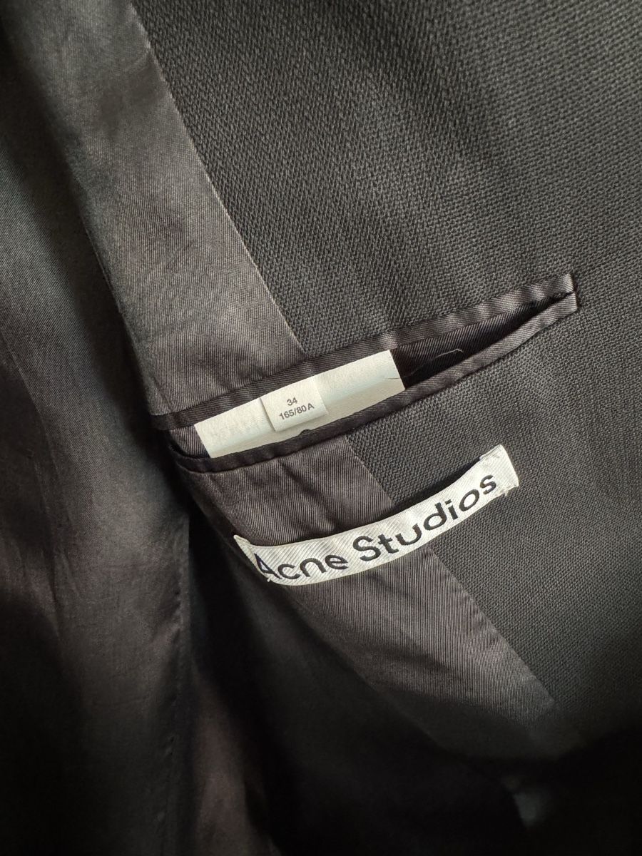 Acne Studios Giacche: Acne studios oversized black blazer size 34-36 – Usato da Zürich venduto da gva_r9gs 5