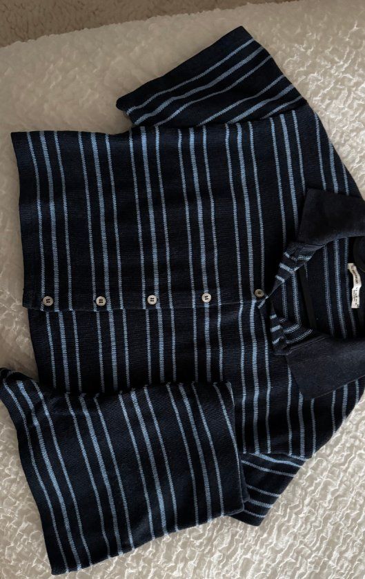 Pull&Bear Chemisiers: Strandset blau gestreift – D'occasion à St. Antoni par giuliajna