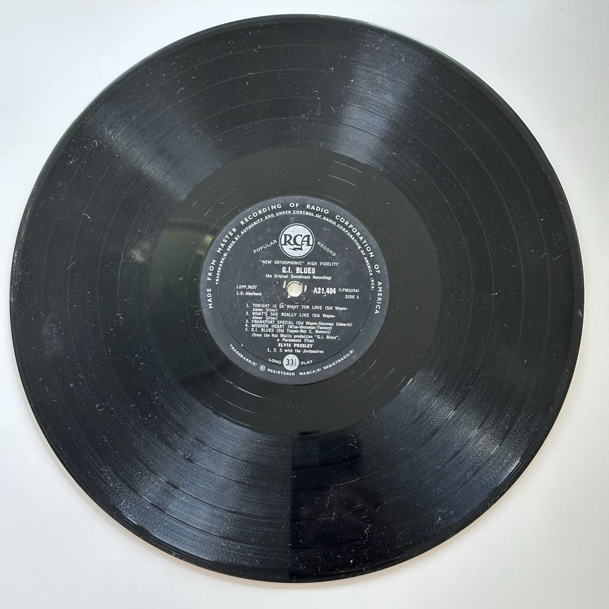 Dischi in vinile: Elvis - G.I. Blues (Südafrika) – Usato da Etzwilen venduto da presley3577 4