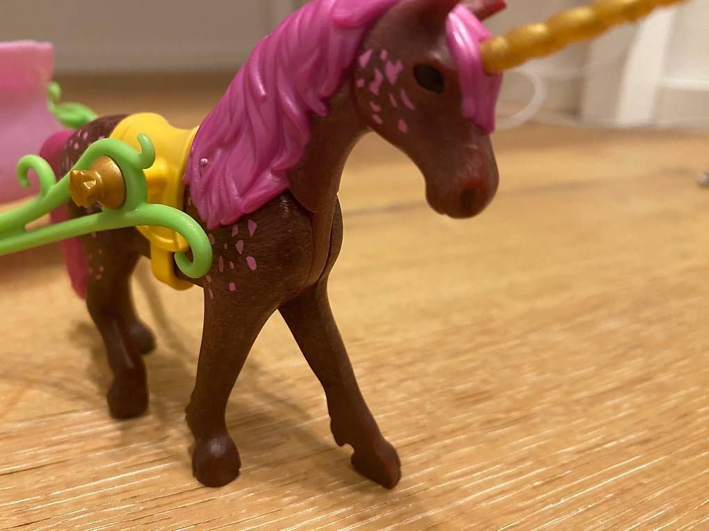 Spielzeuge: PLAYMOBIL 9136 Blumenfee mit Einhornkutsche – Gebraucht aus Steinach von Susansung 3