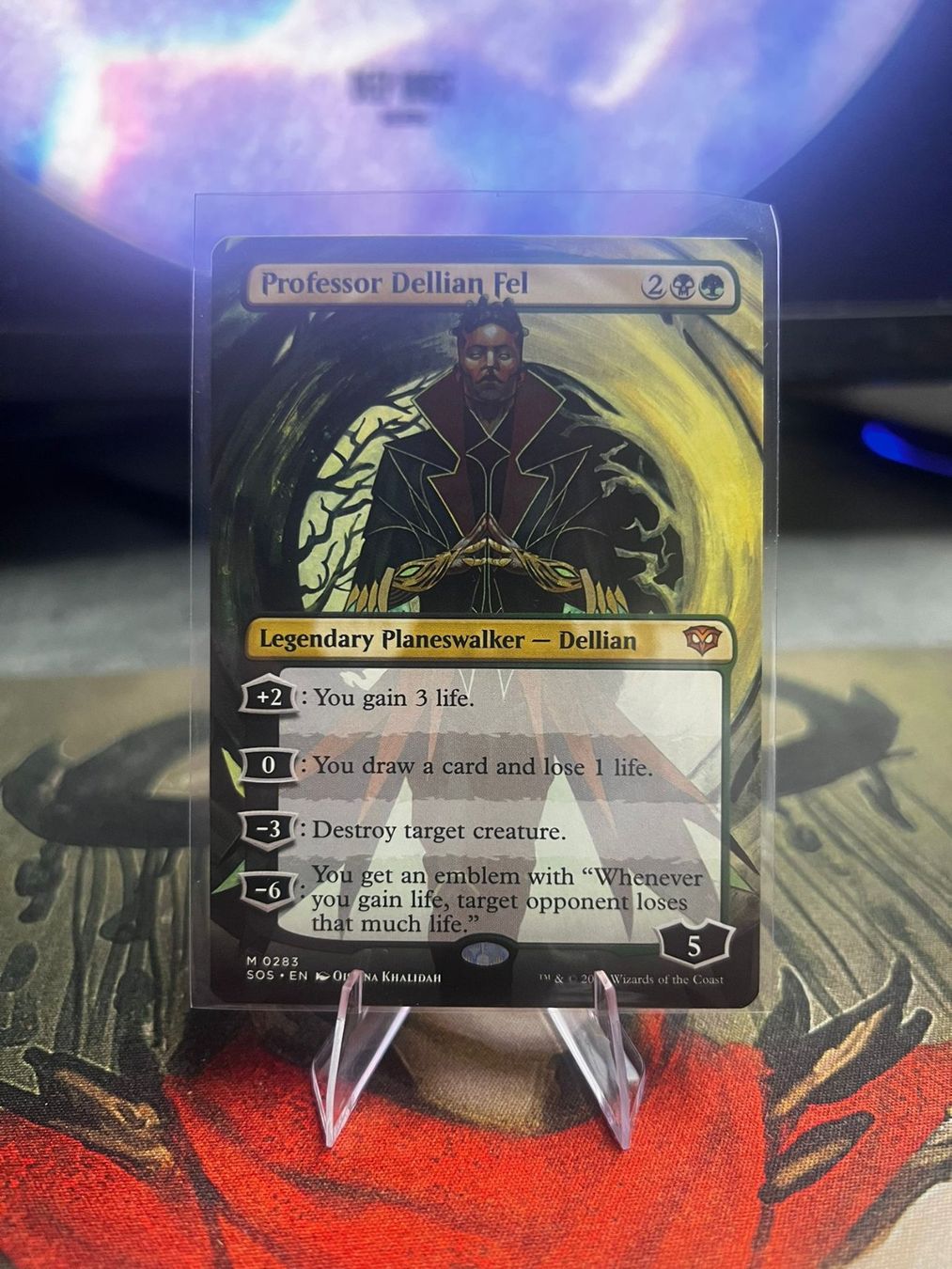 Magic The Gathering Carte collezionabili: MTG Professor Dellian Fel – Nuovo (secondo la descrizione) da Wilen b. Wollerau venduto da GarruksShop