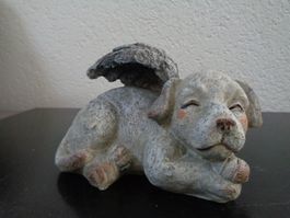 Hund mit Engelflügel (13.5 cm)