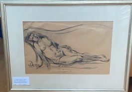1932 UGO ZACCHEO, "RIPOSO", QUADRO NON PAESAGGISTICO, RRR!