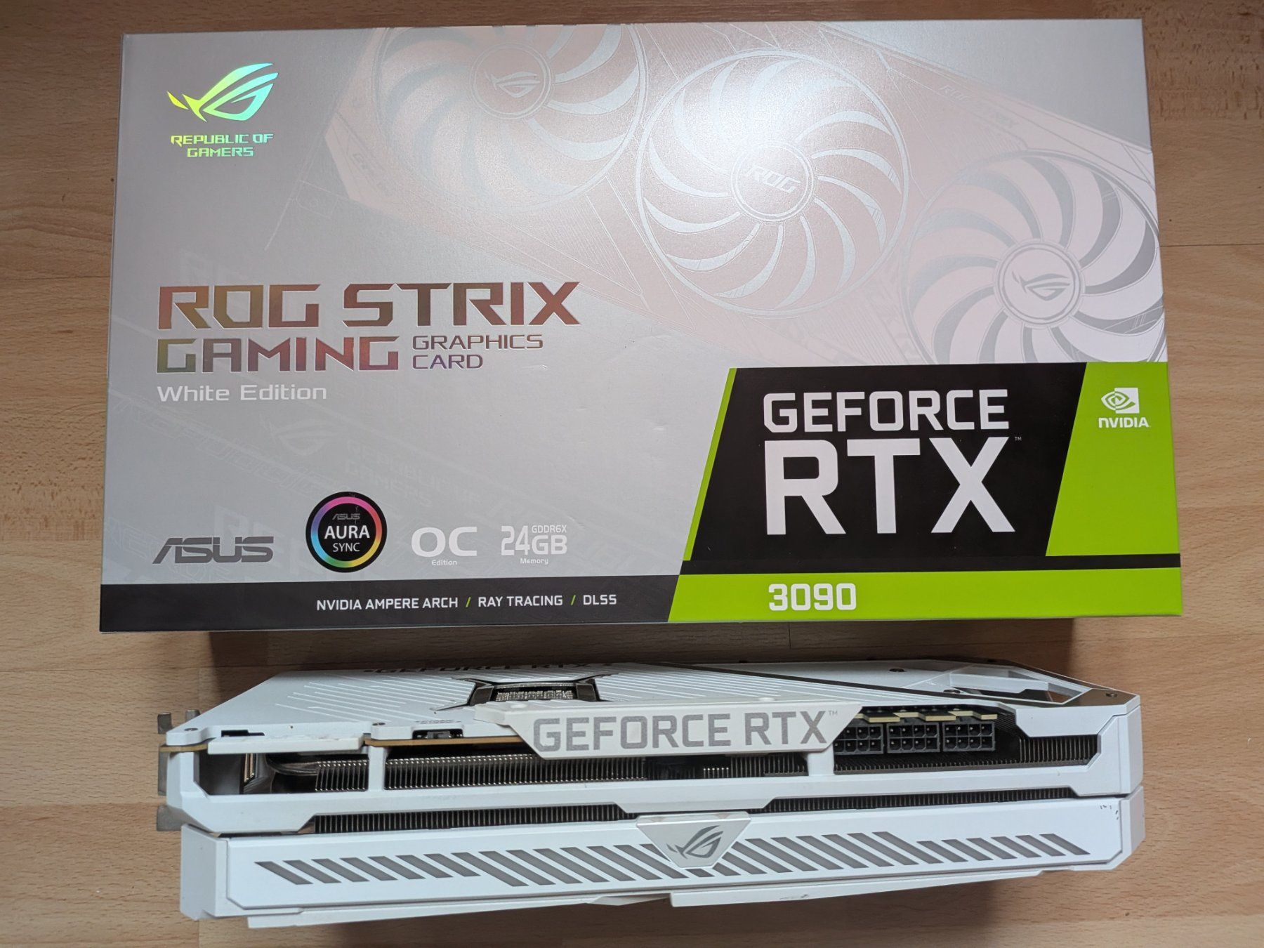 MSI Schede grafiche: ASUS ROG STRIX RTX 3090 GAMING WHITE OC – Usato da Yvonand venduto da pak_2tqz 3