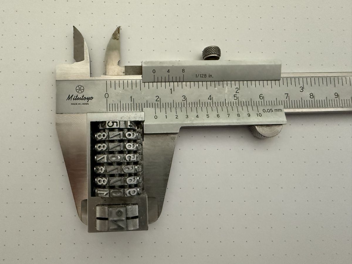 Tutti gli attrezzi: Bimatic Count 76 - Numéroteur – Usato da Kloten venduto da Mumiiin 5