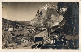 Grindelwald mit Wetterhorn