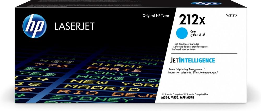 HP Laserjet Enterprise M554, M555, M578 Toner, 212X, W2121X (Neu und ...