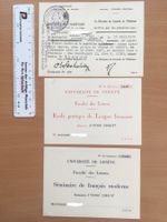 Dokumente der Université de Genève 1946