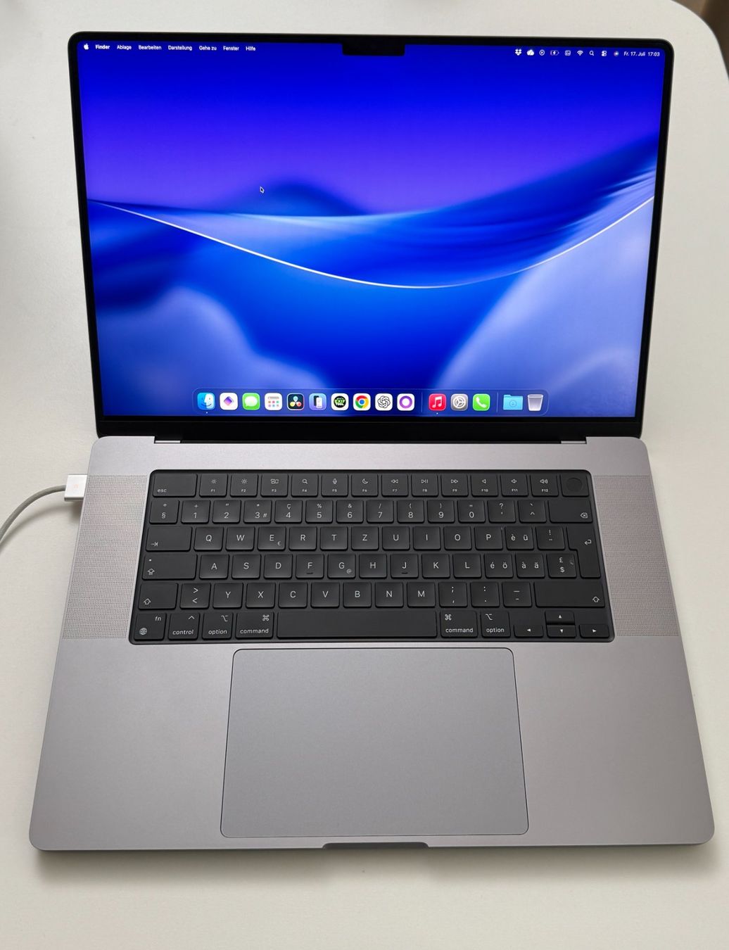 Apple Notebook: MacBook Pro 16 M1 Max, 32GB RAM, 1TB SSD – Usato da St. Gallen venduto da WeNeedTheSub