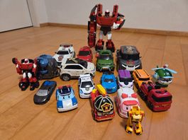 Autoroboter Figuren von Tobot, Poli - transformierbar