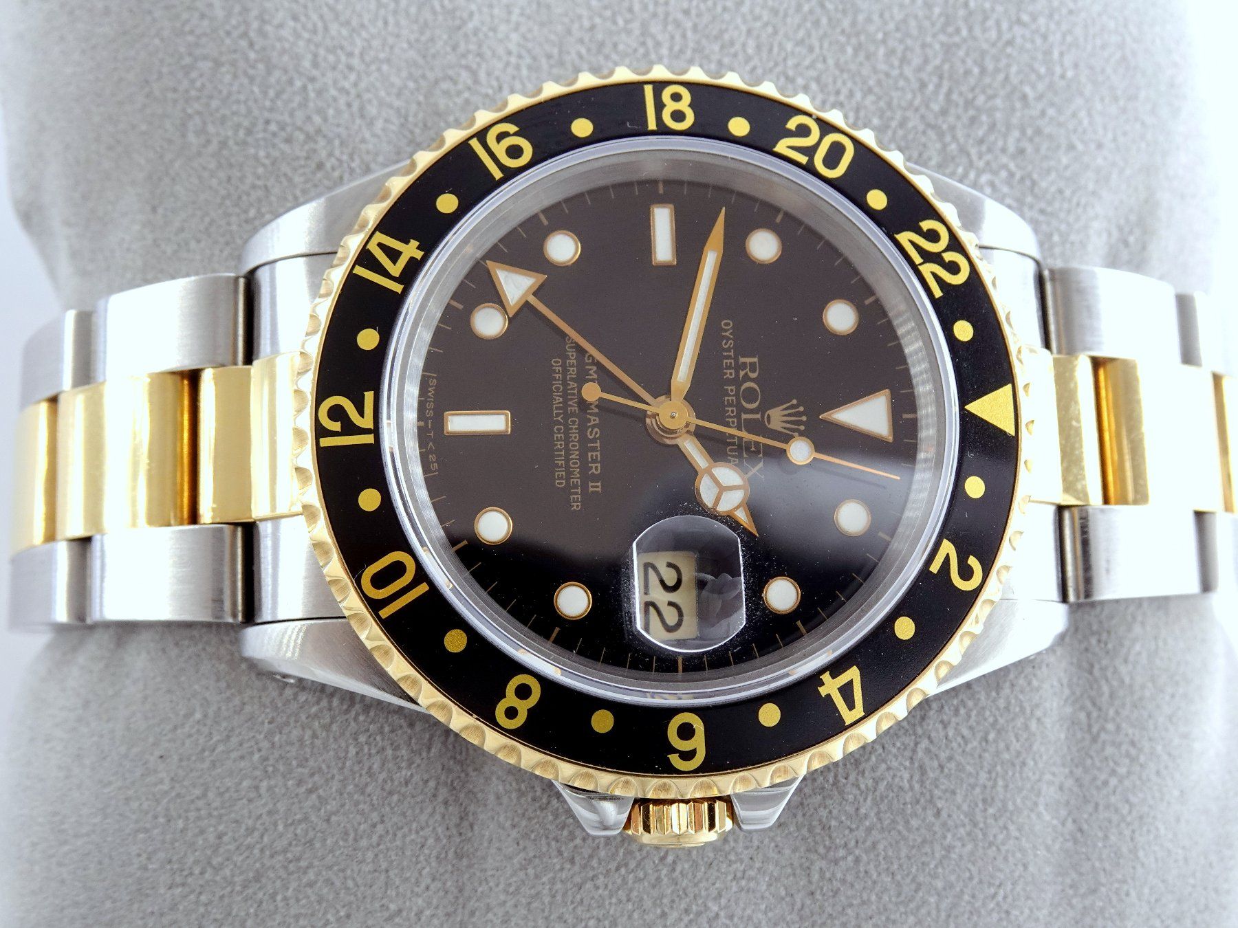 Rolex Orologi: ROLEX GMT MASTER II 18K/SS 1995 REF 16713 AUTOMATIK HERREN – Usato da Zürich venduto da SWISSTIMEARTS-AG 3