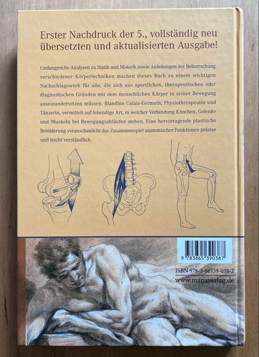 Bücher: Anatomie der Bewegung Blandine Calais-Germain – Gebraucht aus Bottmingen von bsp_t6m8 2