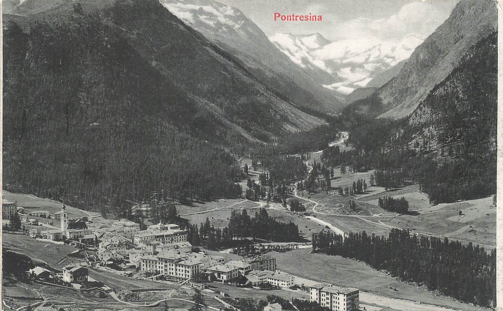 Ansichtskarten: Pontresina – Gebraucht aus Biasca von Blenio71