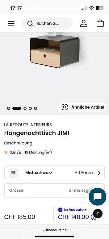 Comodini: Nachttisch hängend / neu / ungeöffnet – Usato da Bauen venduto da Gisi024