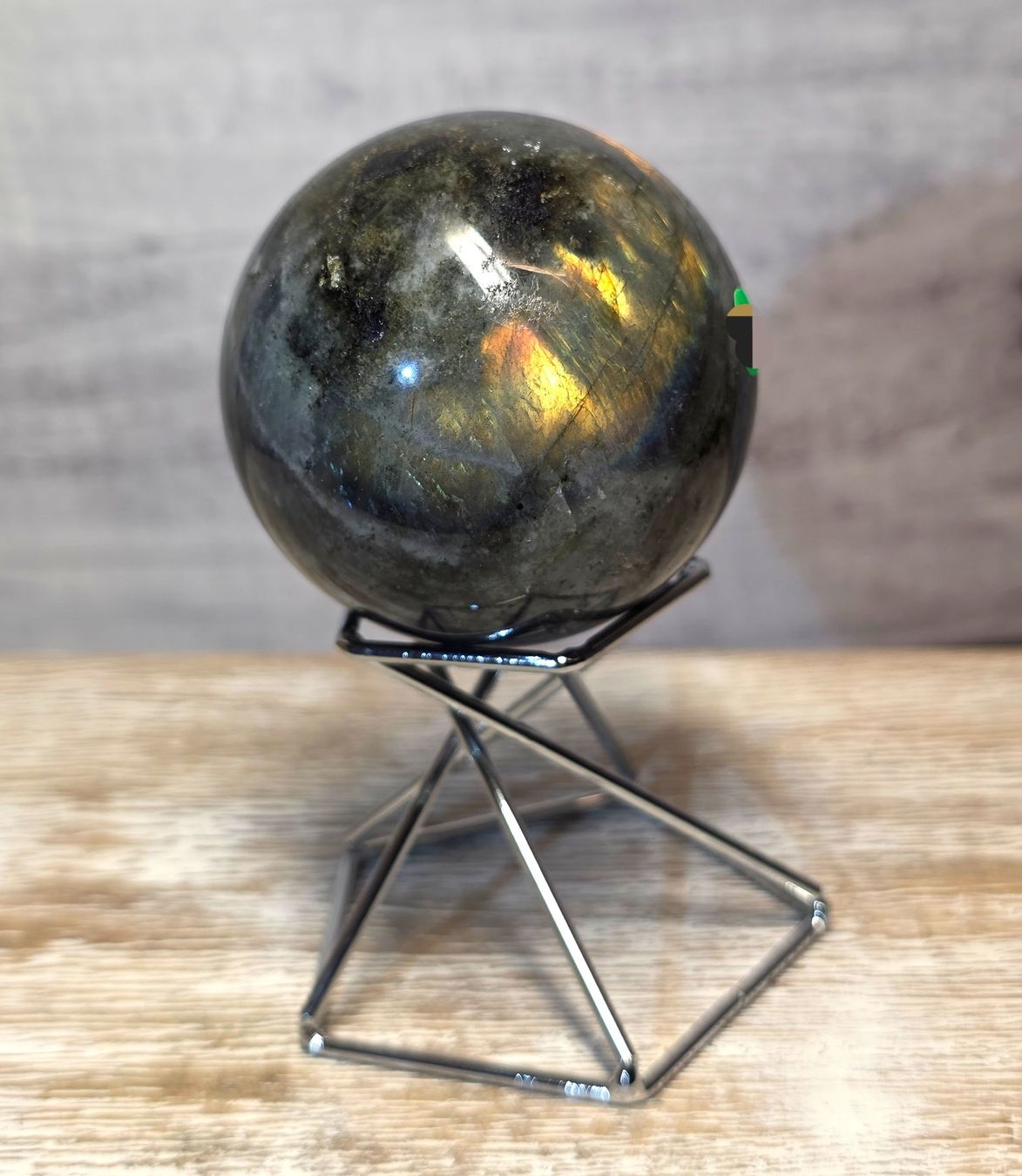 Minerali & Pietre curative: Labradorit Kugel D 50mm 183g – Nuovo e nell'imballaggio originale da Matzingen venduto da Shay_Crystalz 1